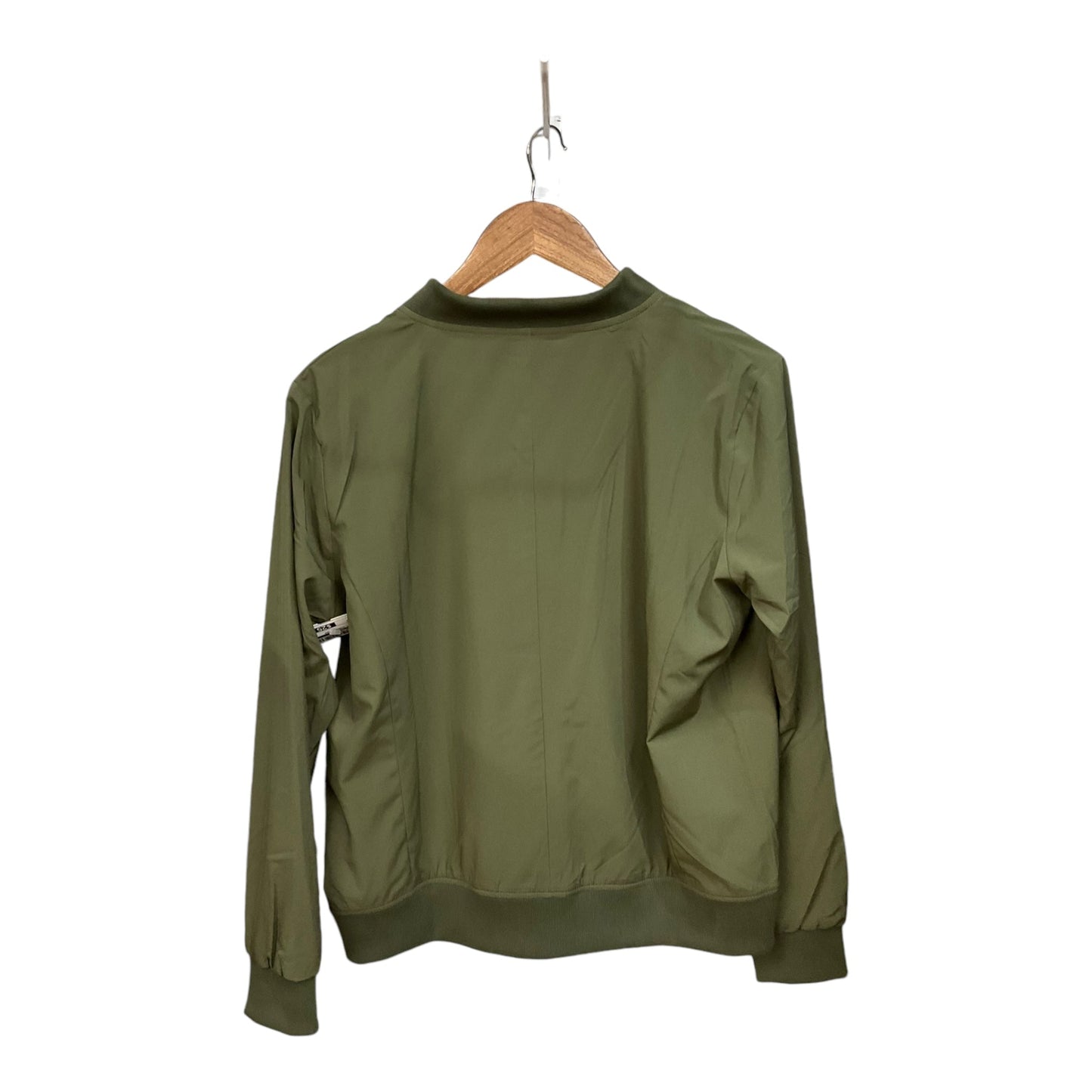 Jacket Windbreaker By Banana Republic In Green, Size: M