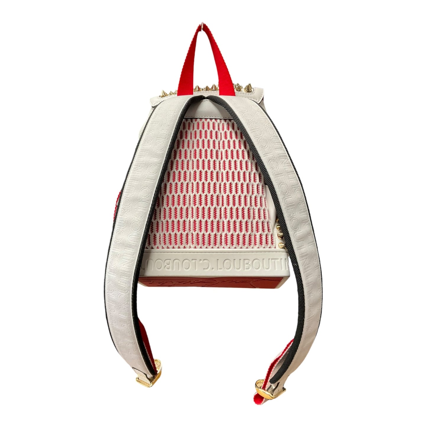 Backpack Luxury Designer By Christian Louboutin, Size: Medium