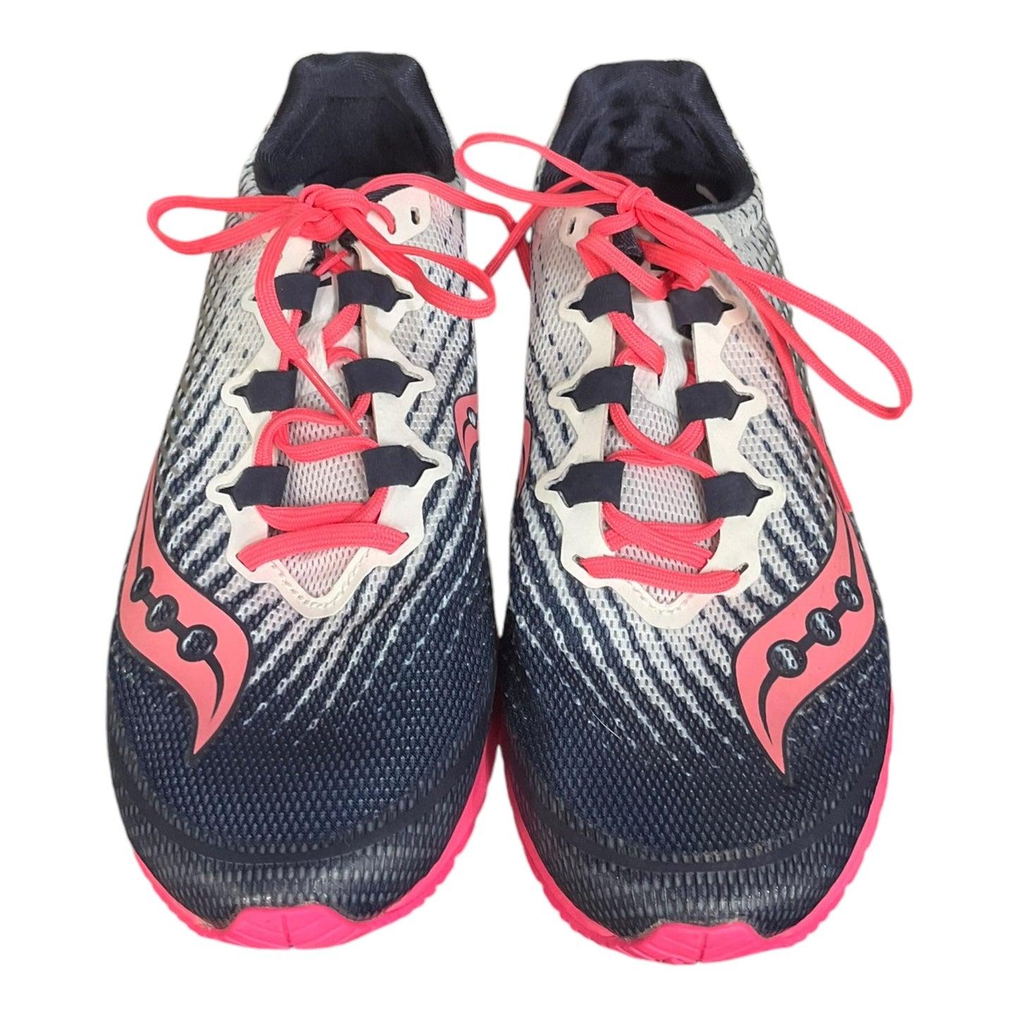 Shoes Athletic By Sacouny In Blue & Pink, Size: 10