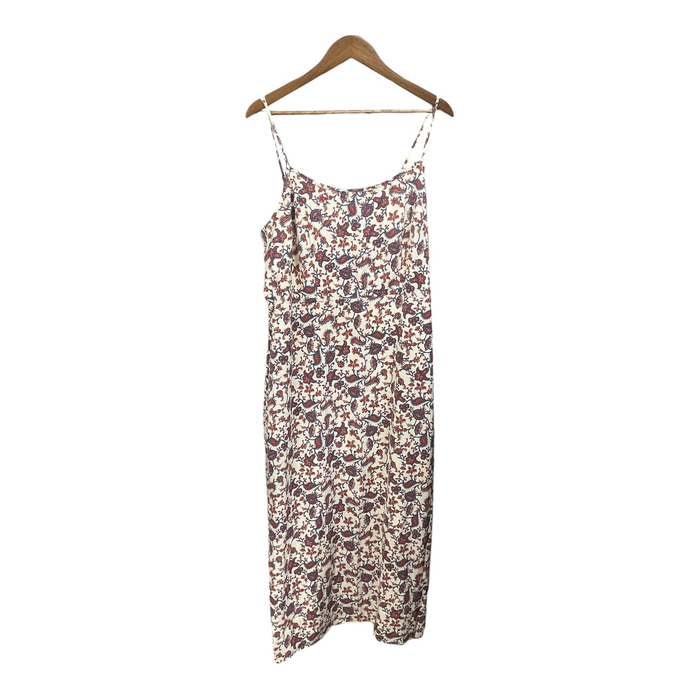 Dress Casual Maxi By Abercrombie And Fitch In Floral Print, Size: Xl