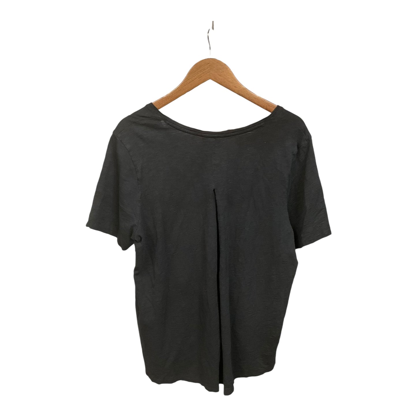 Top Short Sleeve Basic By Chicos In Black, Size: Xl