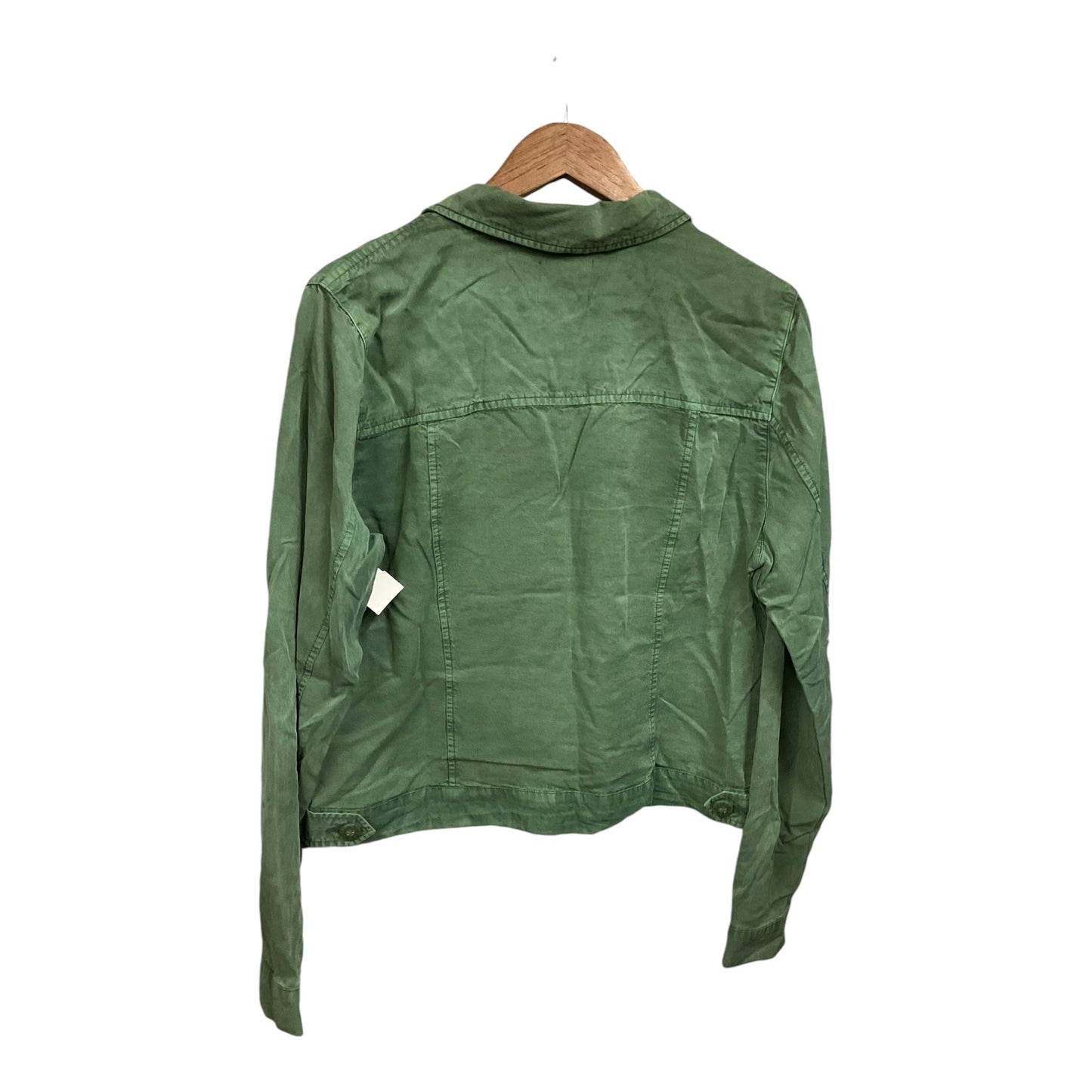 Blouse Long Sleeve By Kut In Green, Size: Xl