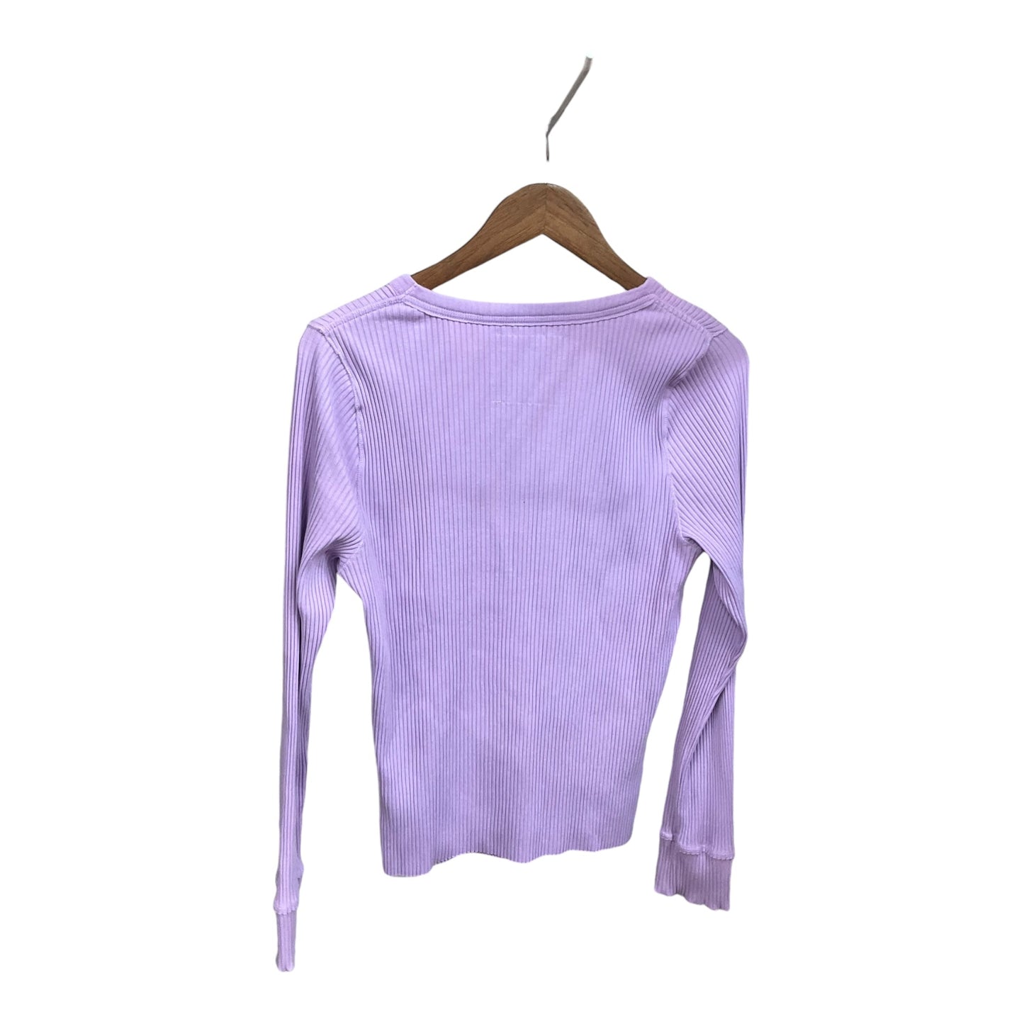 Top Long Sleeve By Aerie In Purple, Size: Xl