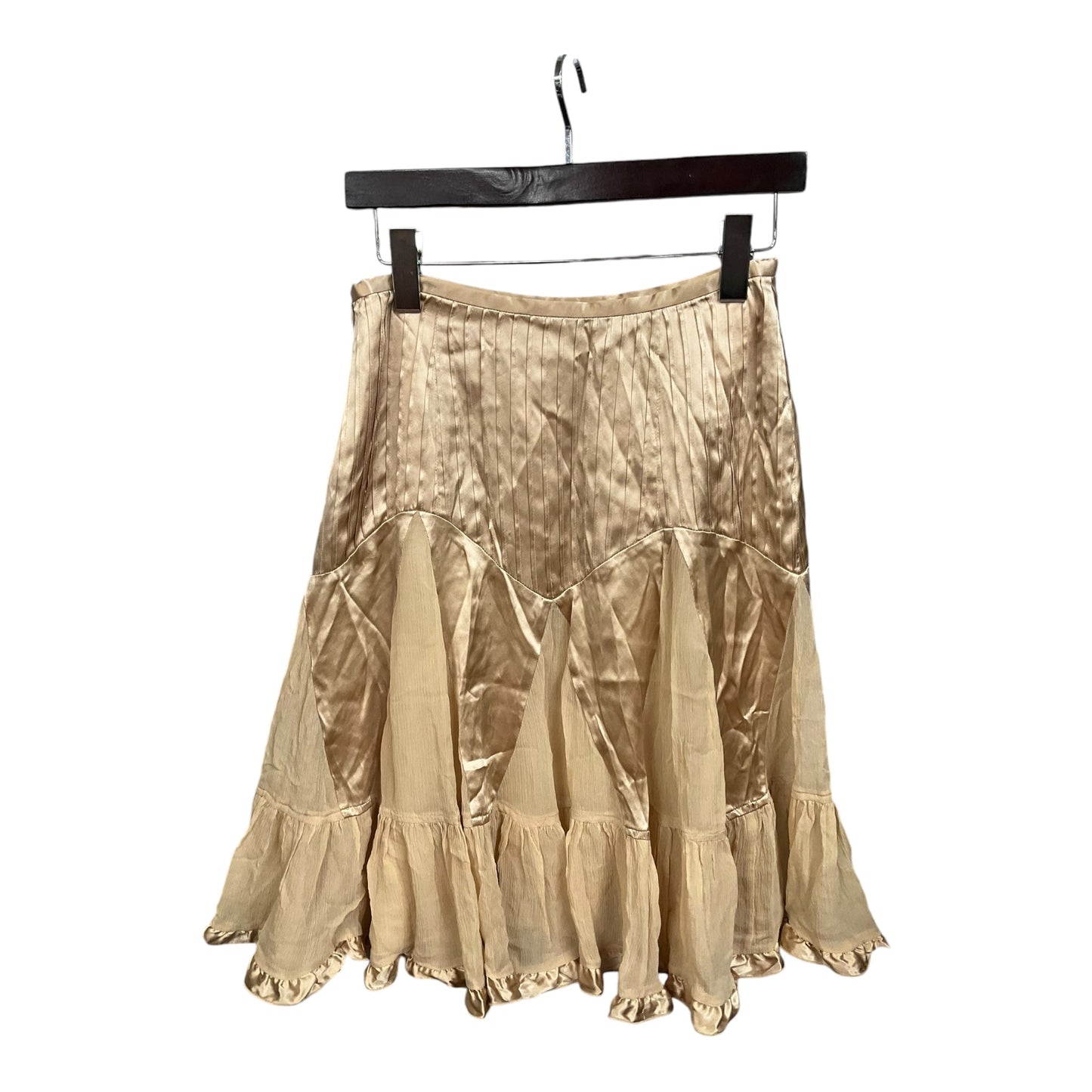 Skirt Mini & Short By Banana Republic In Beige, Size: Xs