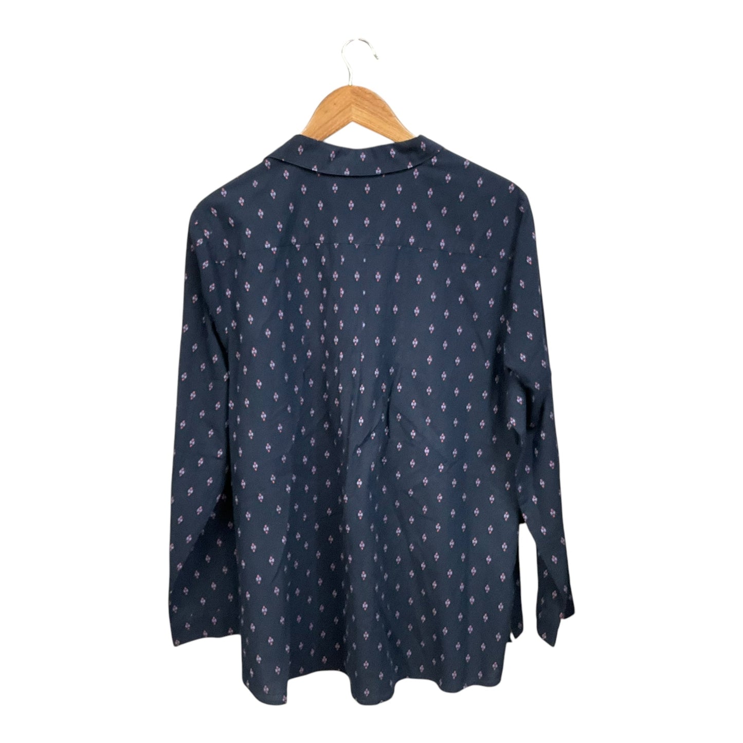 Top Long Sleeve By J. Jill In Blue, Size: Xl