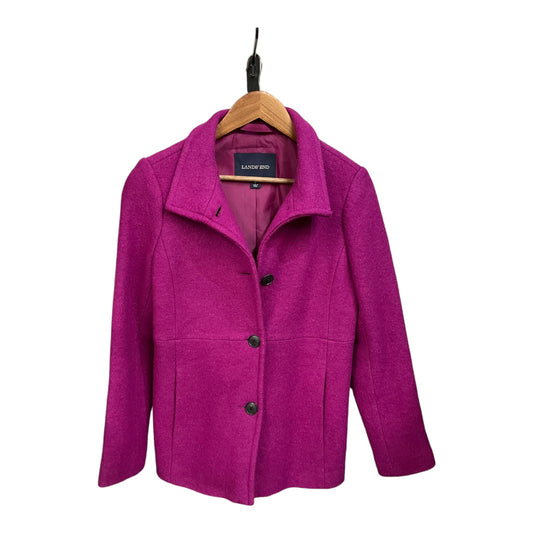 Coat Other By Lands End In Pink, Size: S