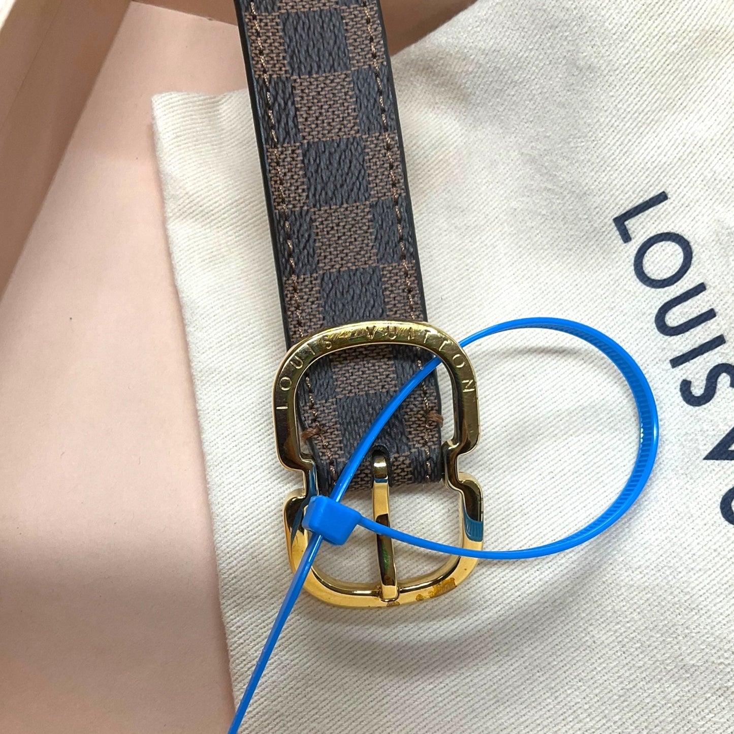 Belt Luxury Designer By Louis Vuitton, Size: Small