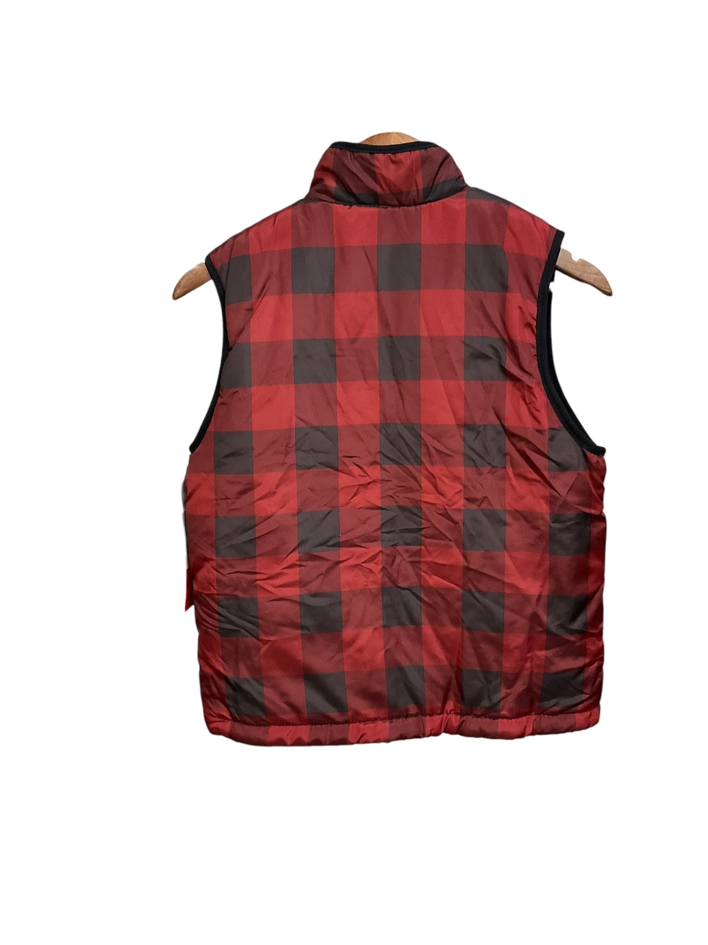 Vest Fleece By Buffalo David Bitton In Checkered Pattern, Size: M