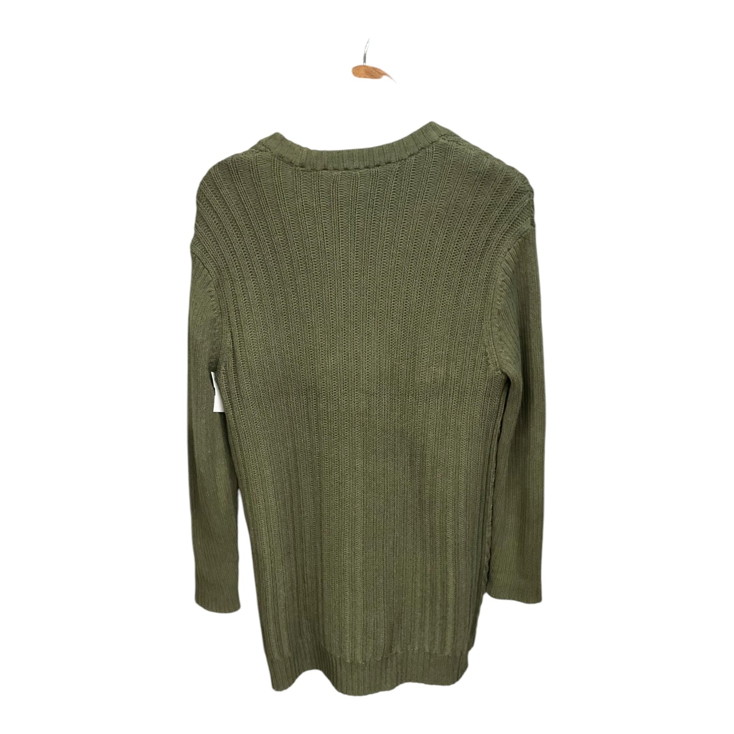 Sweater Cardigan By Cabi In Green, Size: S