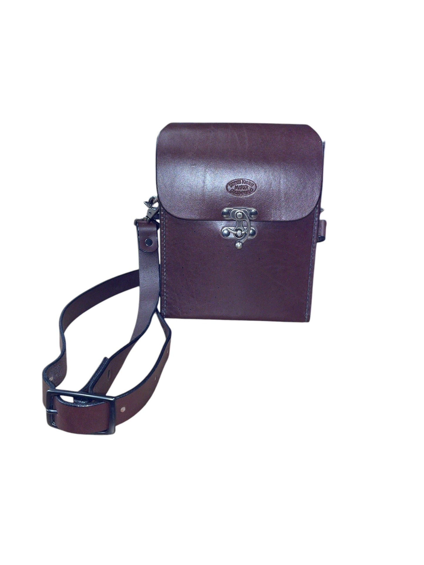 Crossbody Leather By Cma, Size: Medium