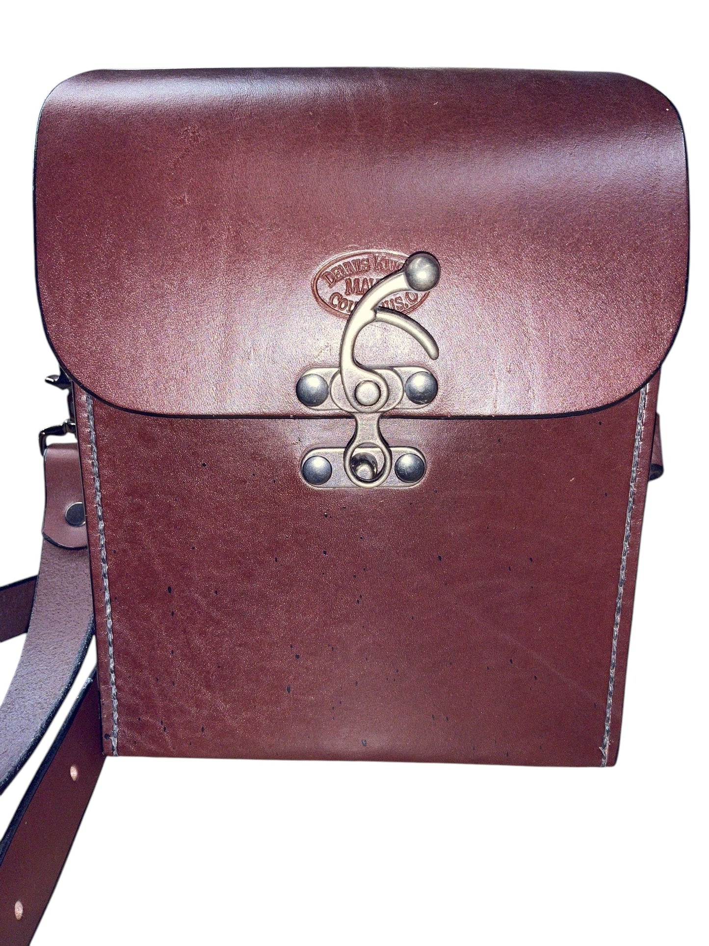 Crossbody Leather By Cma, Size: Medium