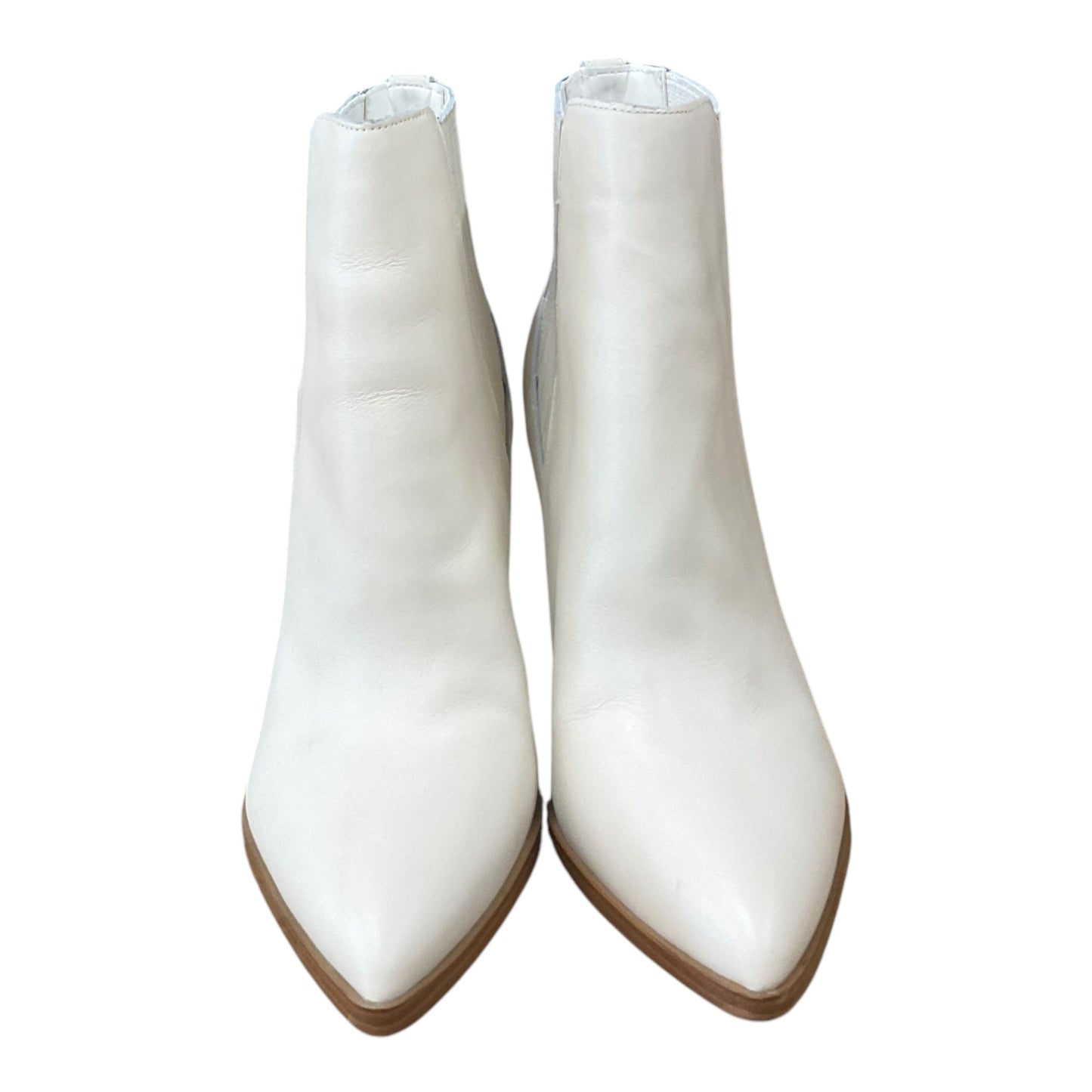 Boots Ankle Heels By Aldo In Ivory, Size: 10