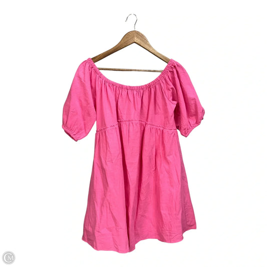 Dress Casual Short By Vici In Pink, Size: L