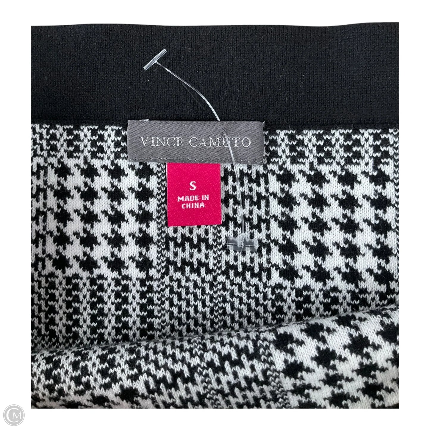 Skirt Mini & Short By Vince Camuto In Black & White, Size: S