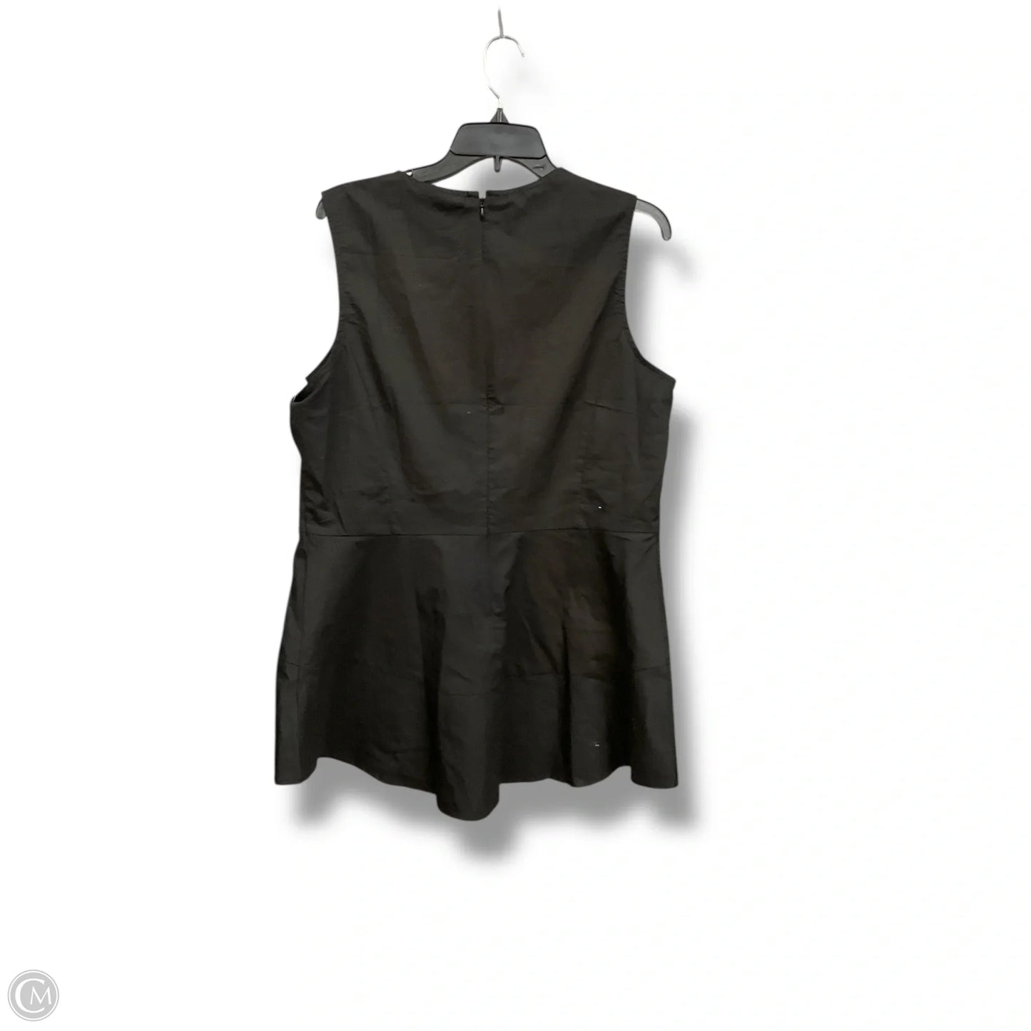 Top Sleeveless By Ashley Stewart In Black, Size: L