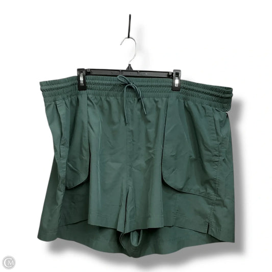 Athletic Shorts By Old Navy In Green, Size: 3x