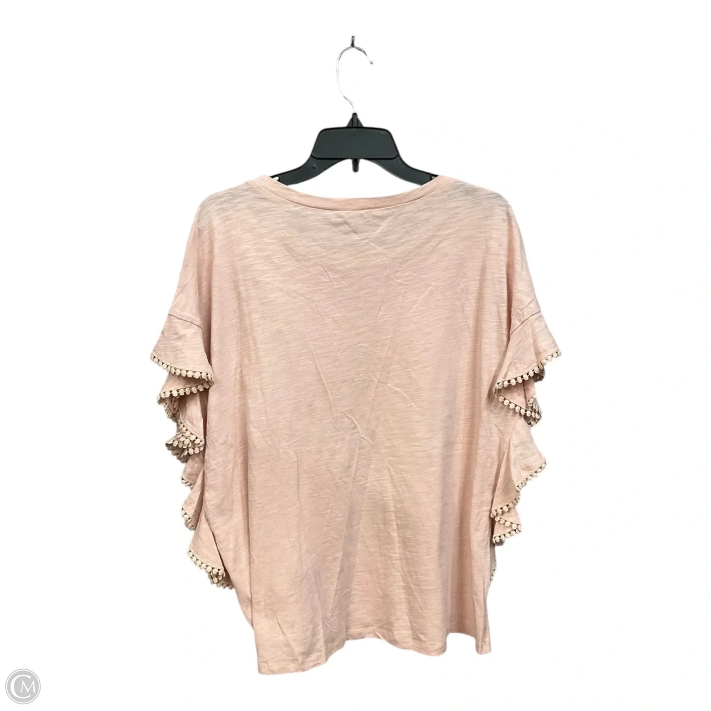 Top Sleeveless By Cotton Bleu In Pink, Size: L