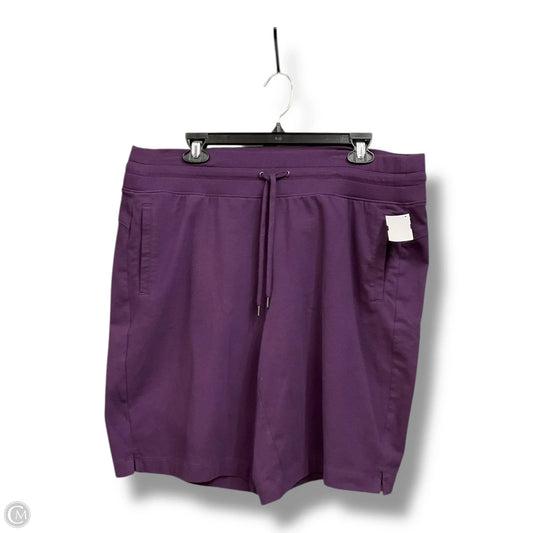 Athletic Shorts By Tek Gear In Purple, Size: Xl