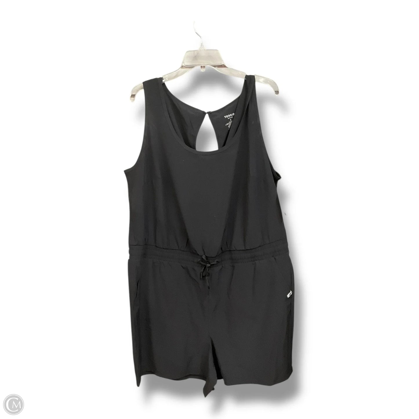 Romper By Torrid In Black, Size: 2x