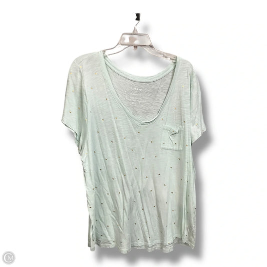 Top Short Sleeve By Torrid In Green, Size: 3x