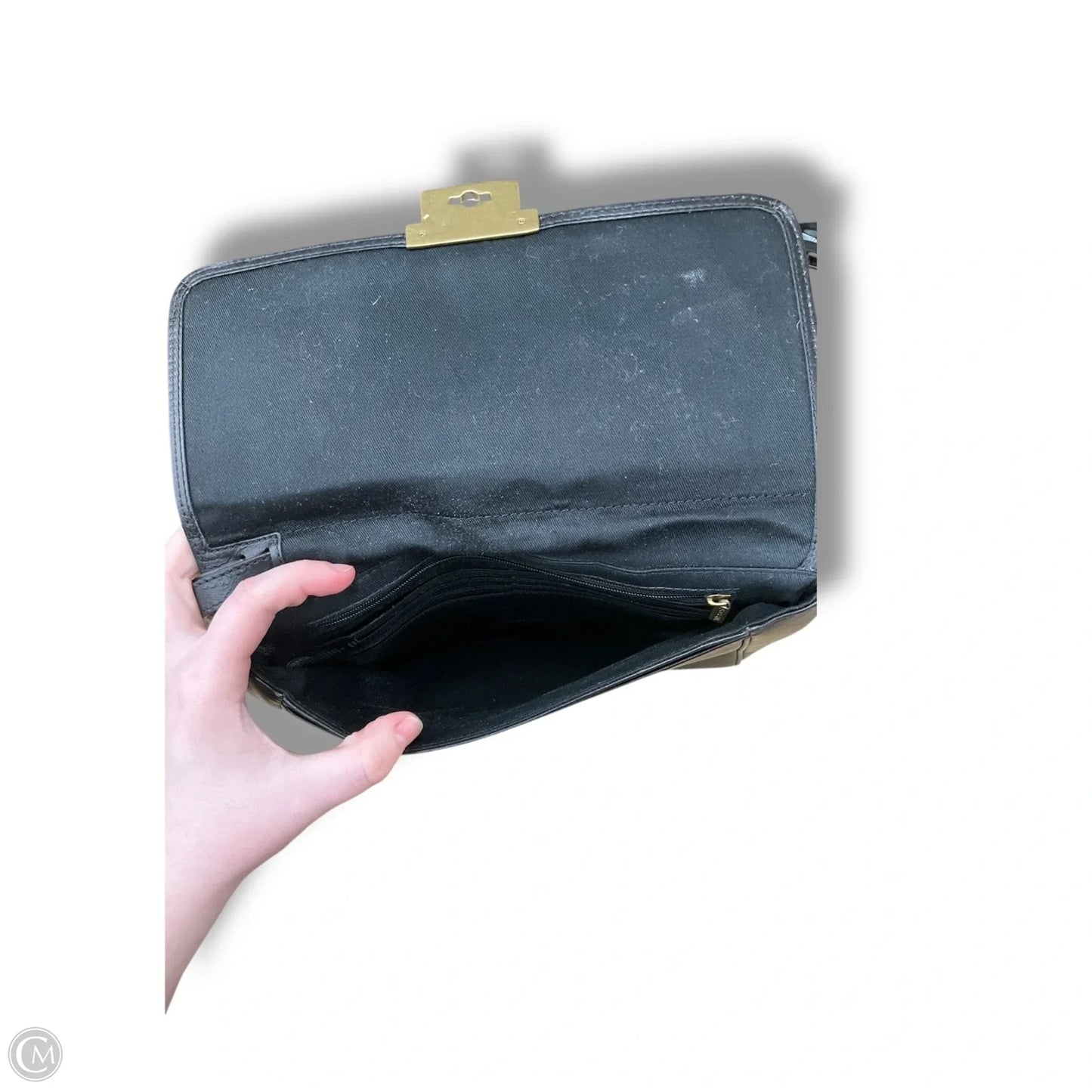 Wristlet Leather By Fossil, Size: Large