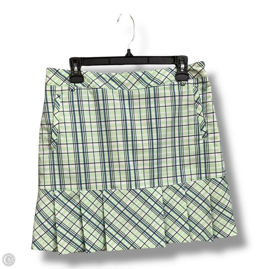 Athletic Skort By Clothes Mentor In Plaid Pattern, Size: S