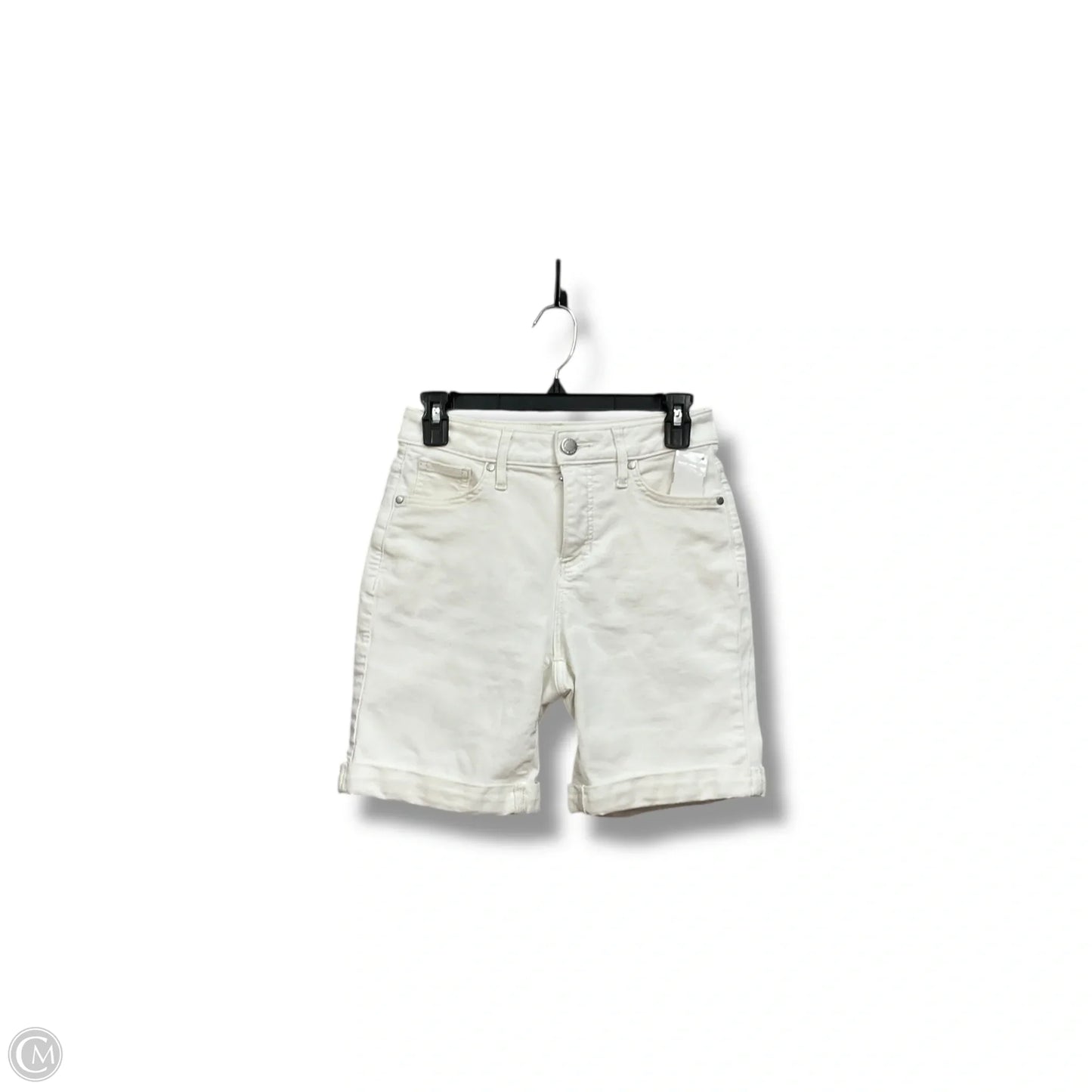 Shorts By Simply Vera In Ivory, Size: 0