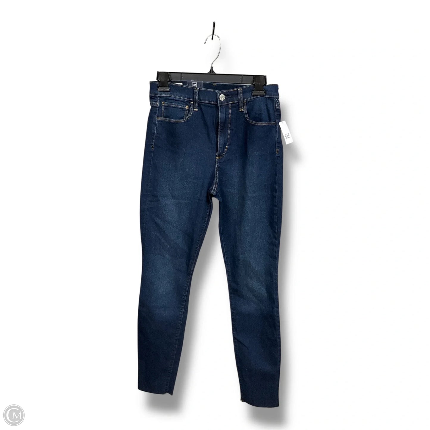 Jeans Skinny By Gap In Blue Denim, Size: 6