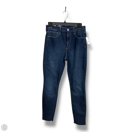 Jeans Skinny By Gap In Blue Denim, Size: 6