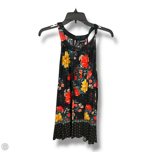 Top Sleeveless By Torrid In Floral Print, Size: L