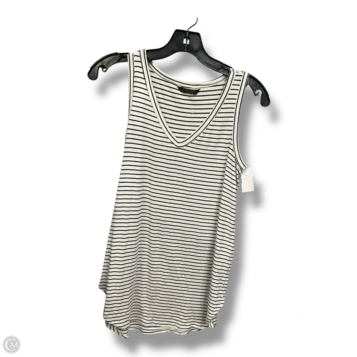 Top Sleeveless By Peyton Jensen In Striped Pattern, Size: Xs