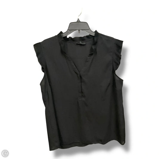 Blouse Sleeveless By Alfani In Black, Size: Xl