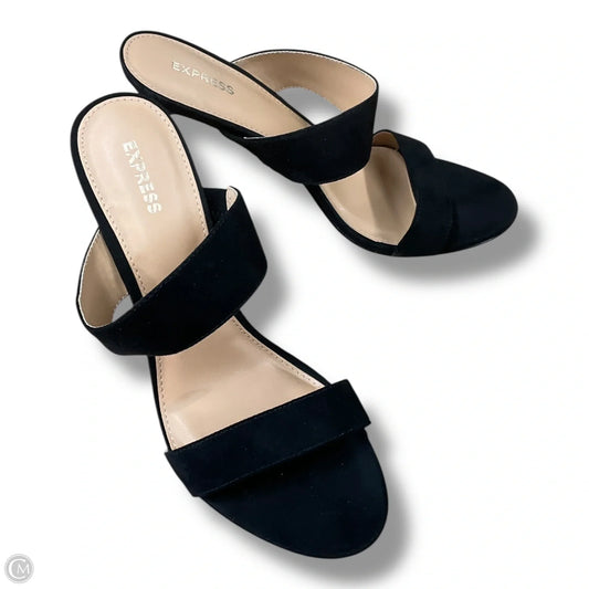 Shoes Heels Stiletto By Express In Black, Size: 10