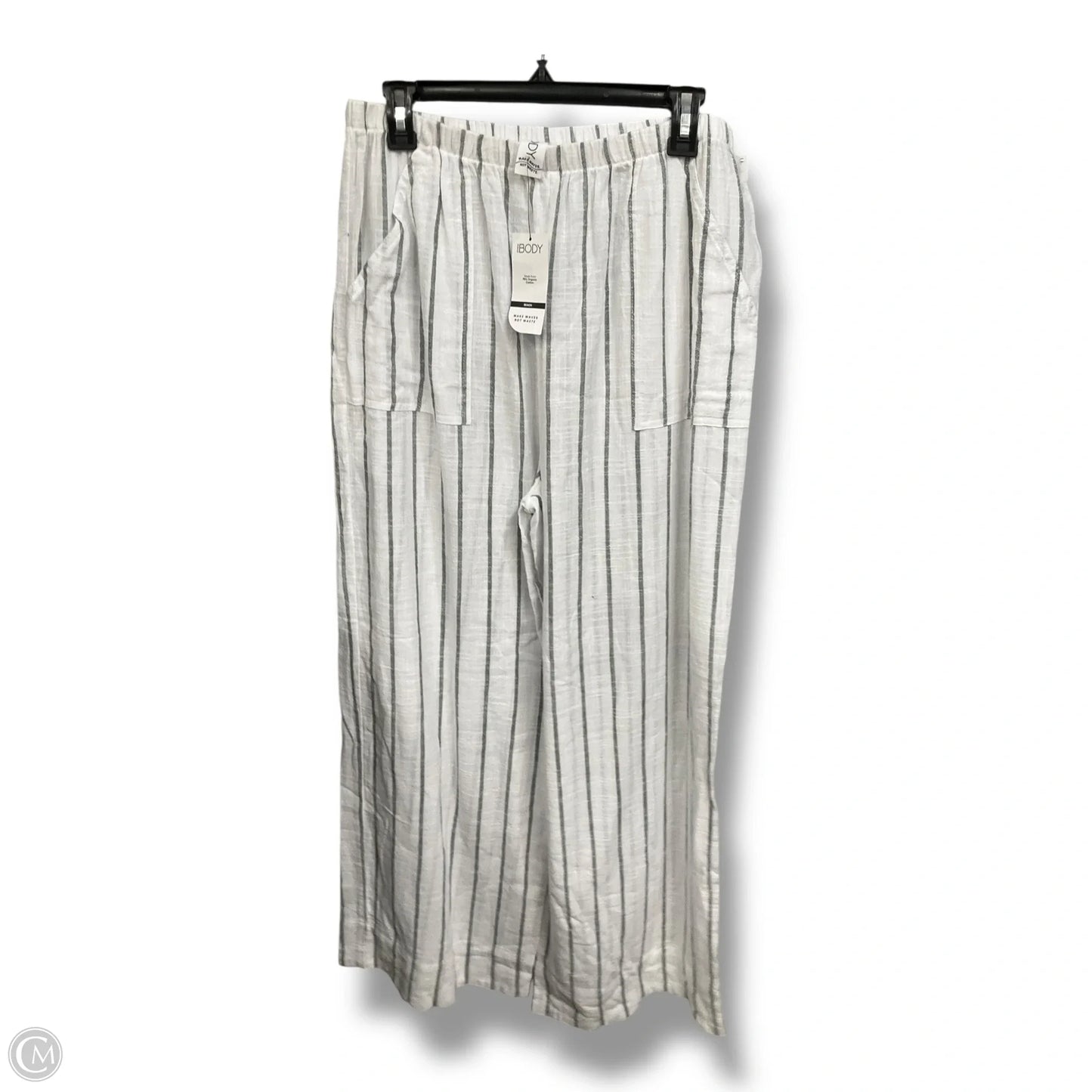 Pants Wide Leg By Cmc In Striped Pattern, Size: 12