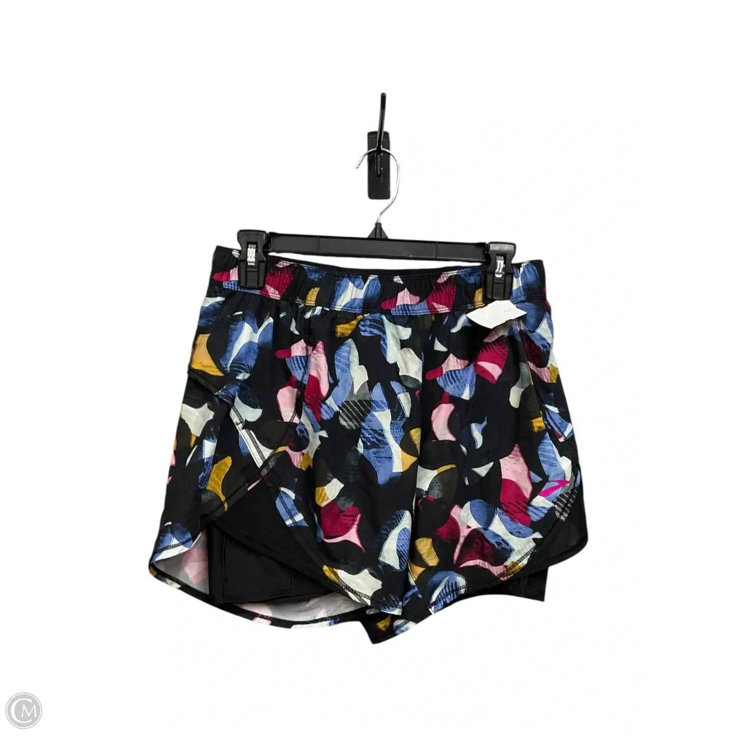 Athletic Shorts By Brooks In Multi-colored, Size: M