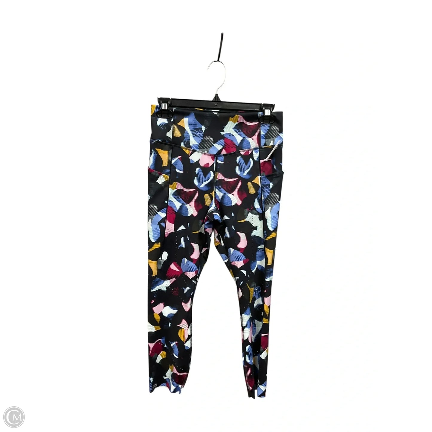 Athletic Leggings Capris By Brooks In Multi-colored, Size: M