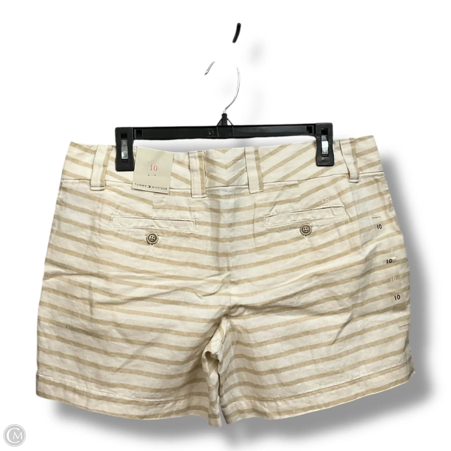 Shorts By Tommy Hilfiger In Striped Pattern, Size: 10
