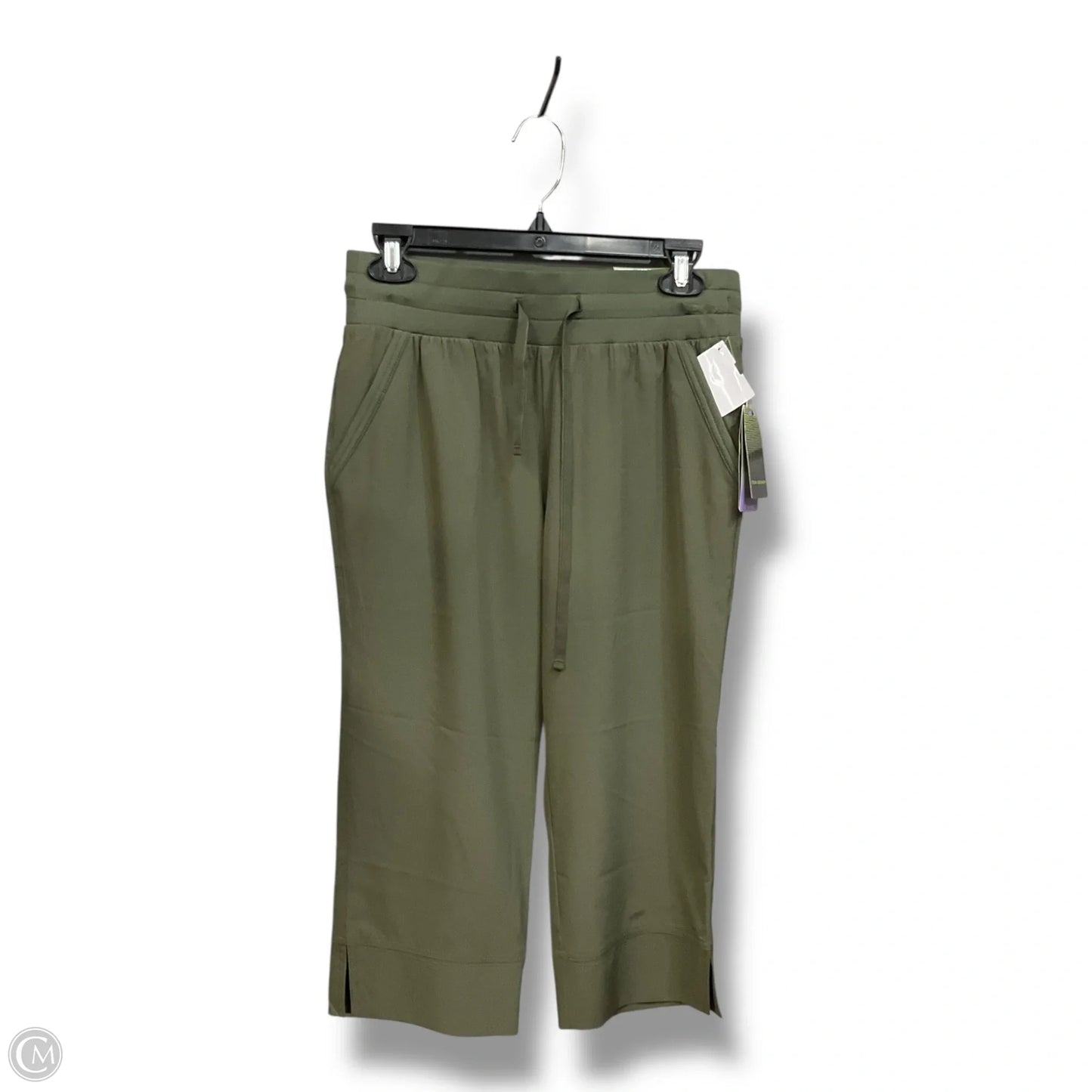 Athletic Capris By Tek Gear In Green, Size: S
