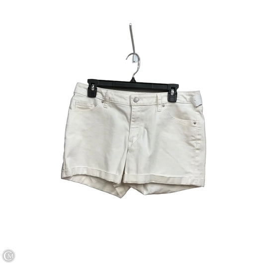 Shorts By Universal Thread In White Denim, Size: 8