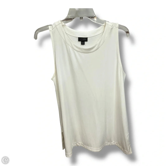 Top Sleeveless By J. Jill In White, Size: M