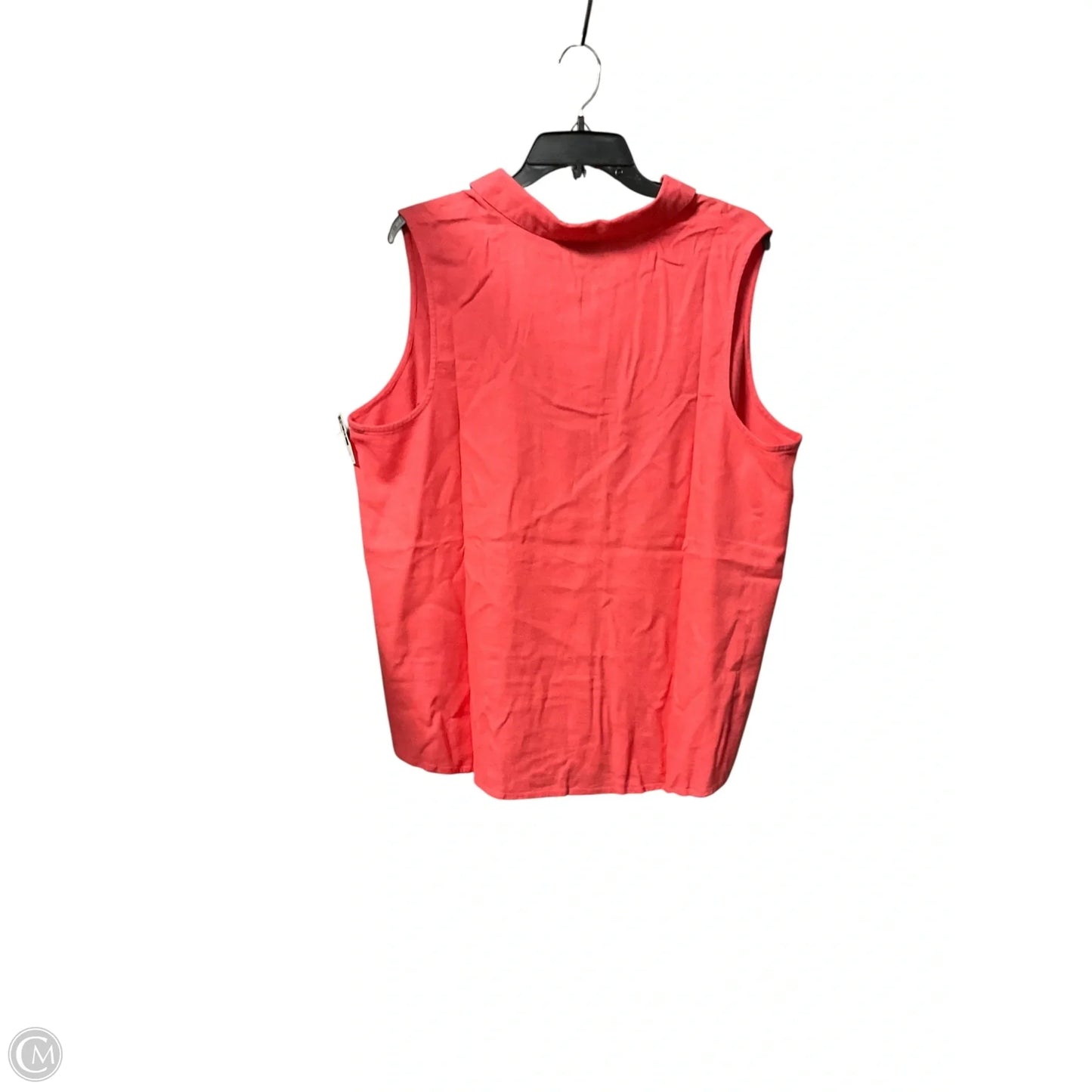 Top Sleeveless By Joan Rivers In Coral, Size: 1x
