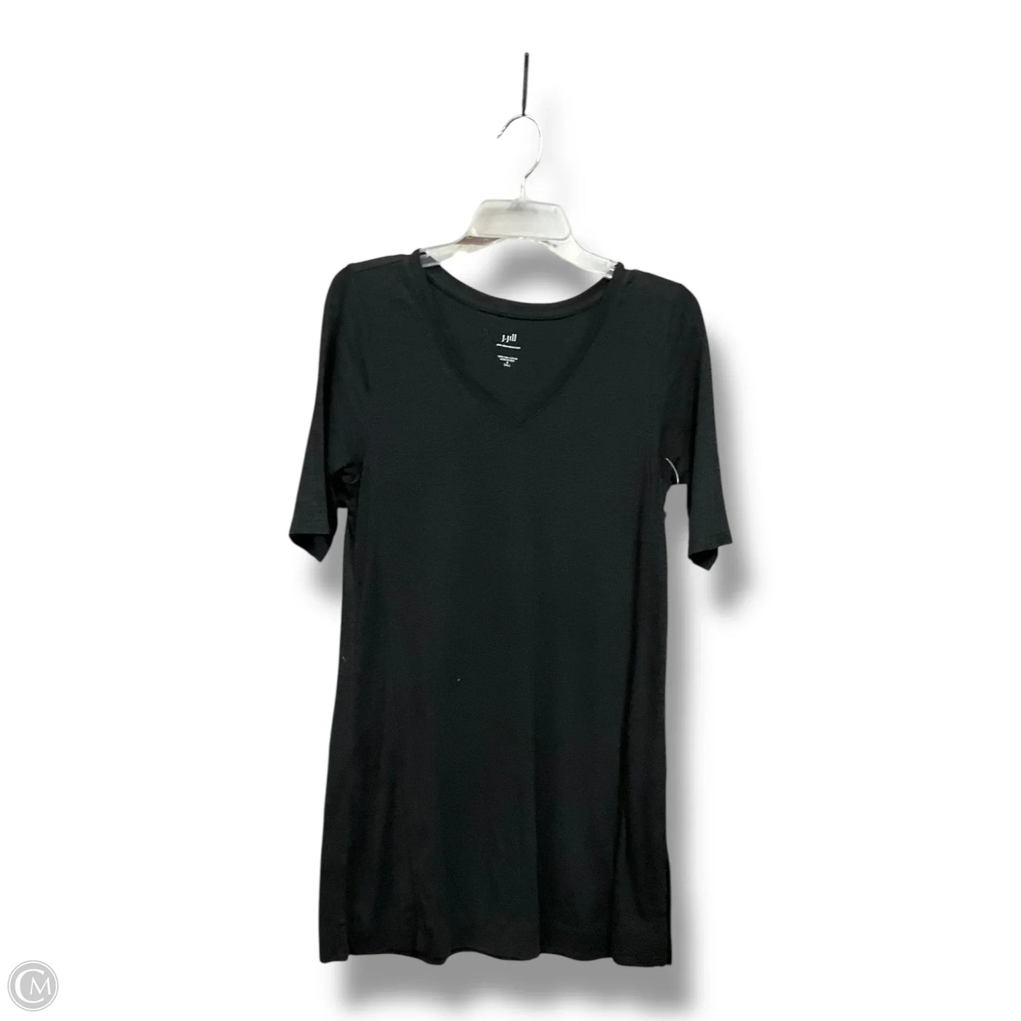 Tunic Short Sleeve By J. Jill In Black, Size: S