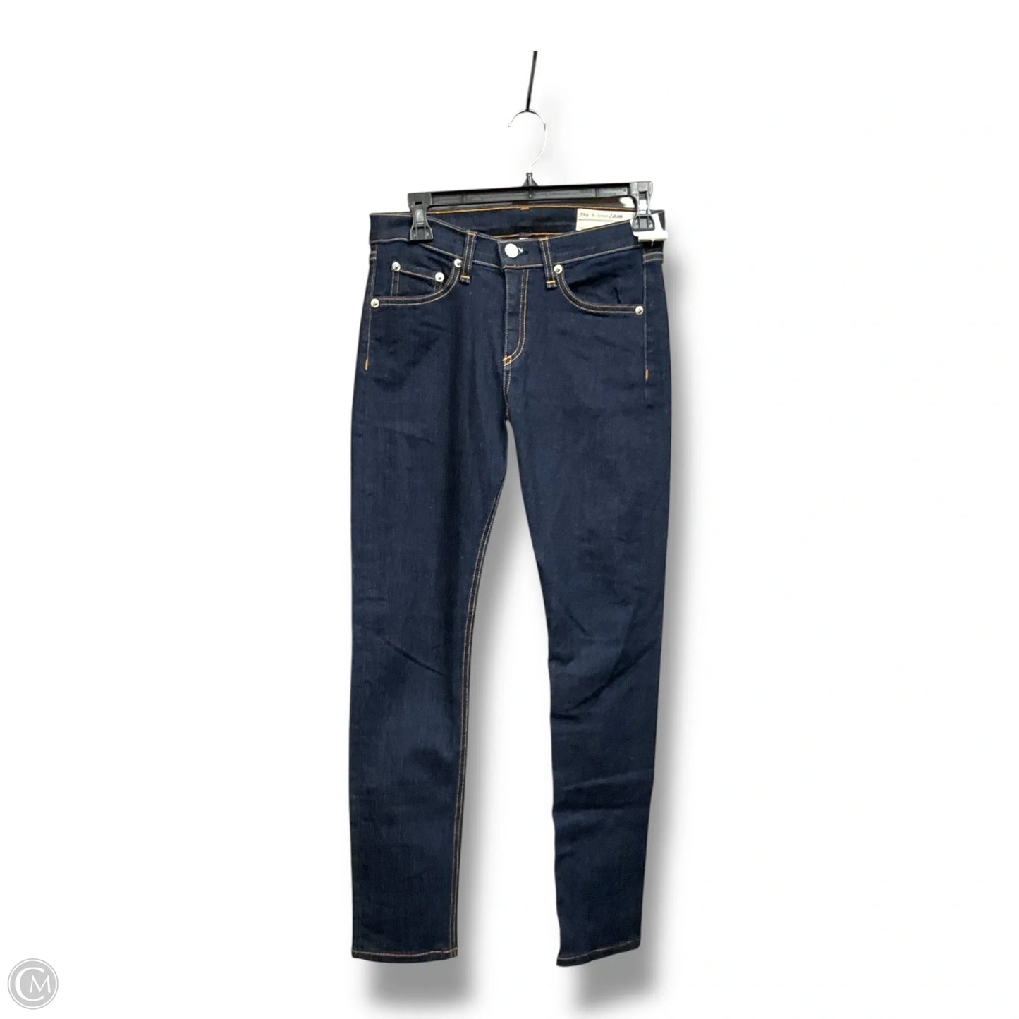Jeans Skinny By Rag & Bones Jeans In Blue Denim, Size: 6