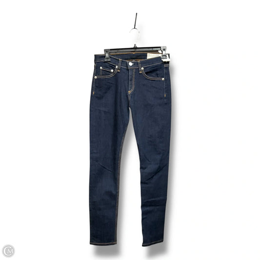 Jeans Skinny By Rag & Bones Jeans In Blue Denim, Size: 6