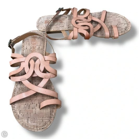 Sandals Flats By Korks In Tan, Size: 8