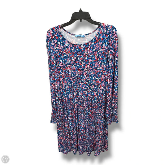 Dress Casual Short By Draper James In Floral Print, Size: L