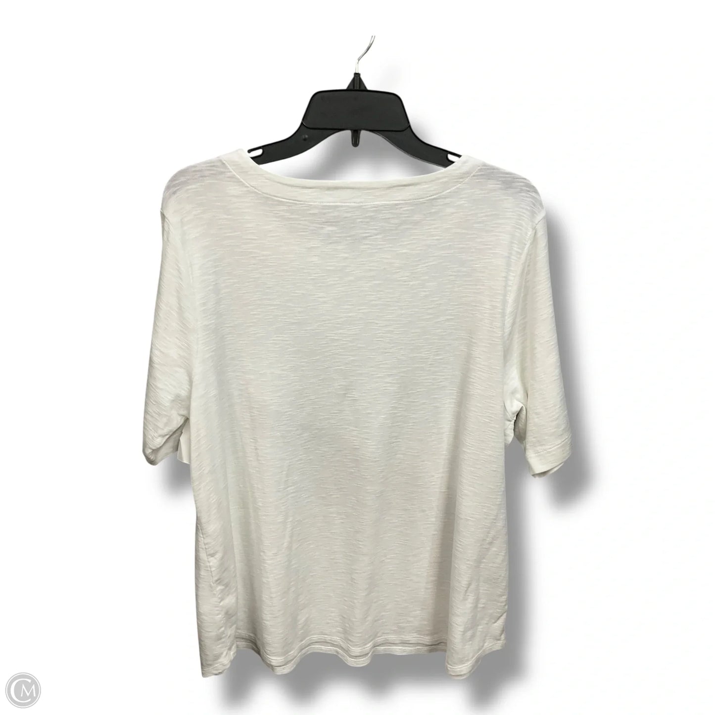 Top Short Sleeve By J. Jill In White, Size: Xl