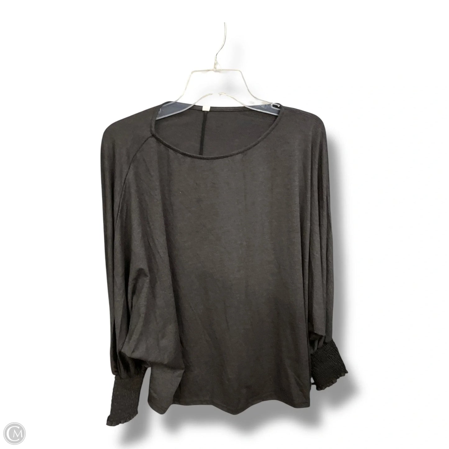 Top Long Sleeve By Clothes Mentor In Grey, Size: M