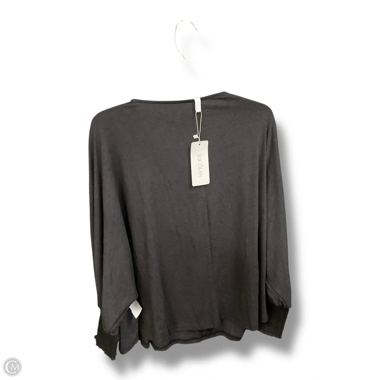 Top Long Sleeve By Clothes Mentor In Grey, Size: M