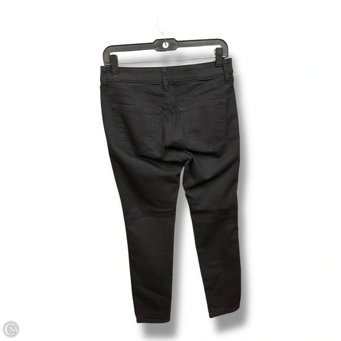 Jeans Skinny By Loft In Black Denim, Size: 4p